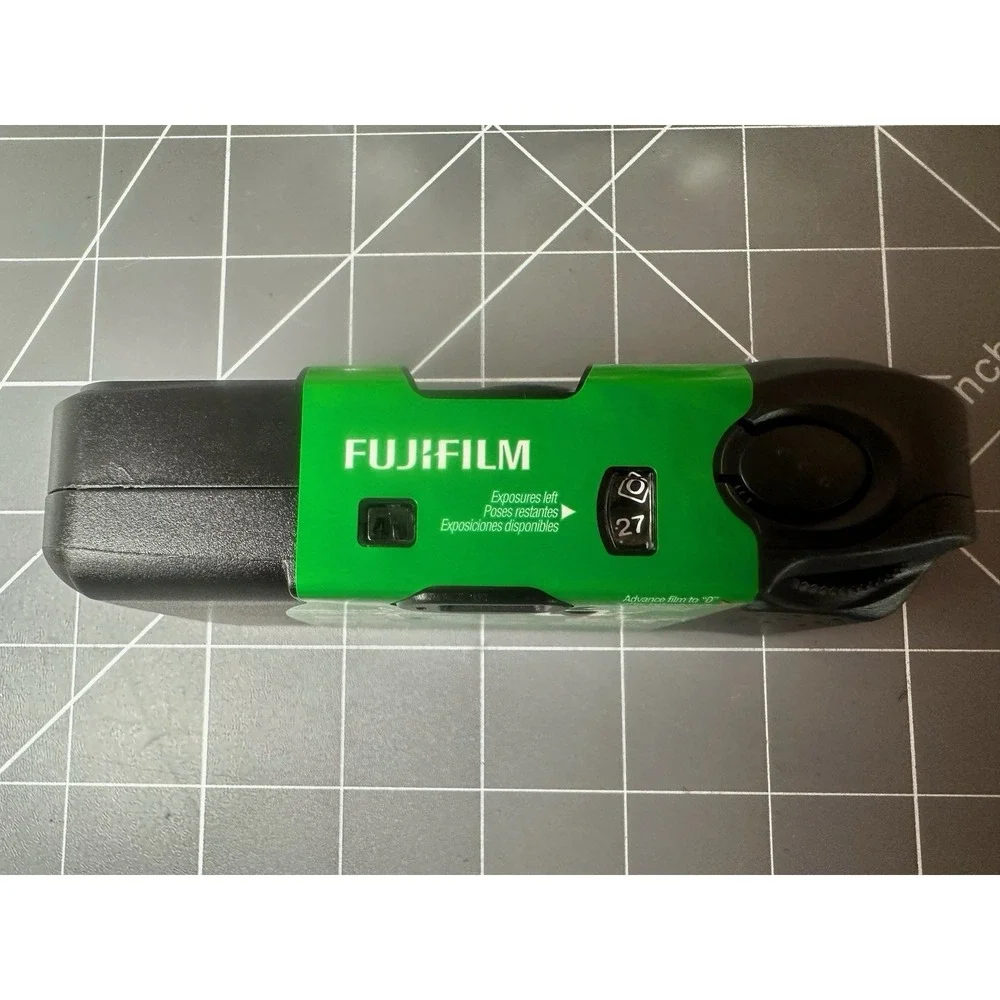 Disposable Camera Fujifilm 35mm Single Use Film Point/Shoot 27 Exp Open Box